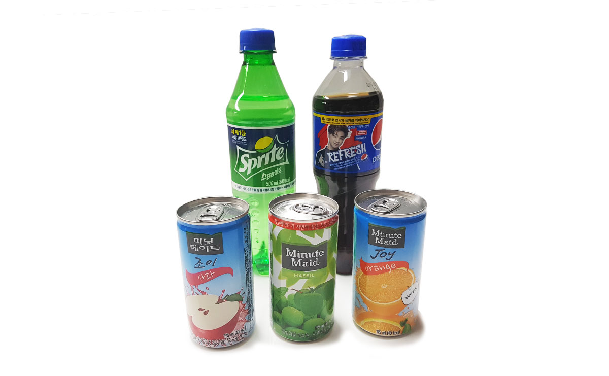 탄산음료, 쥬스