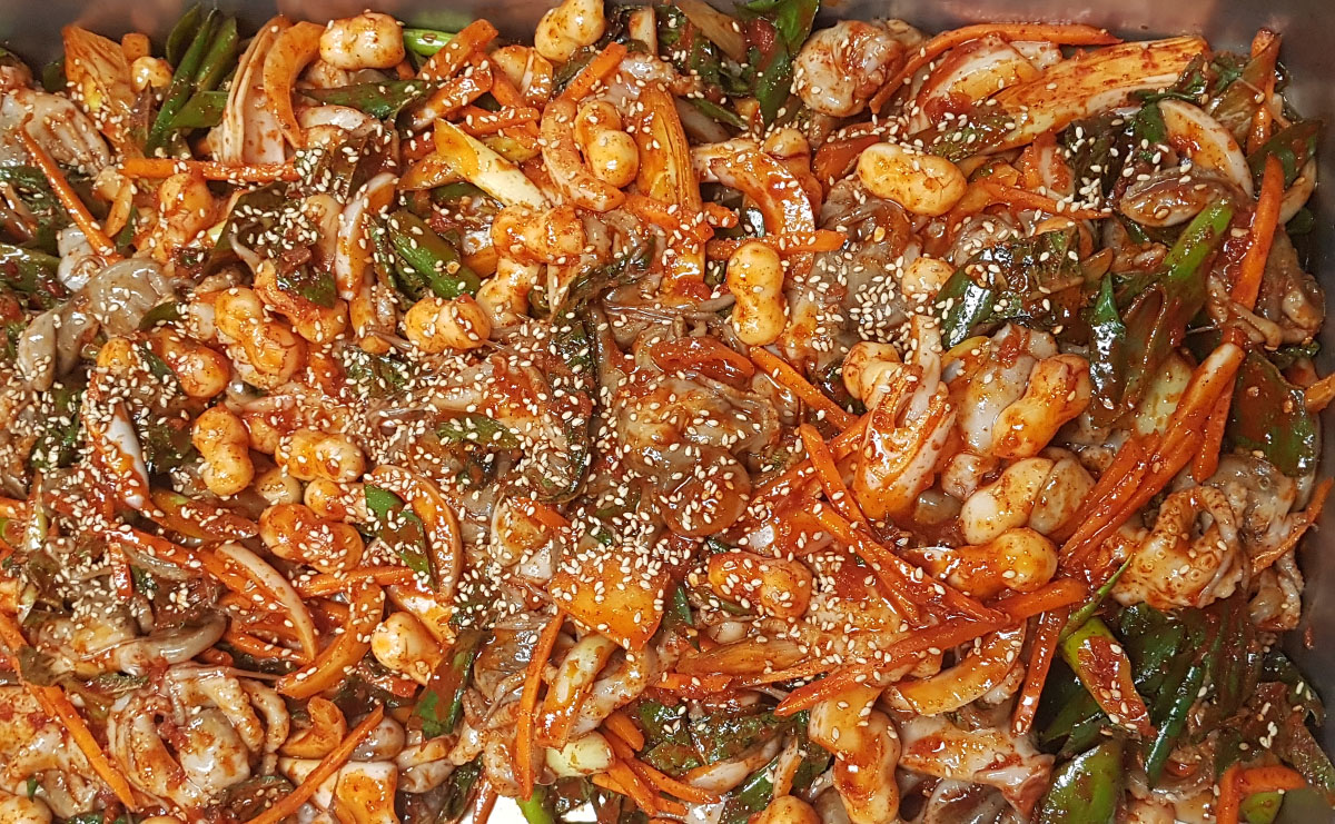 쭈꾸미 철판볶음